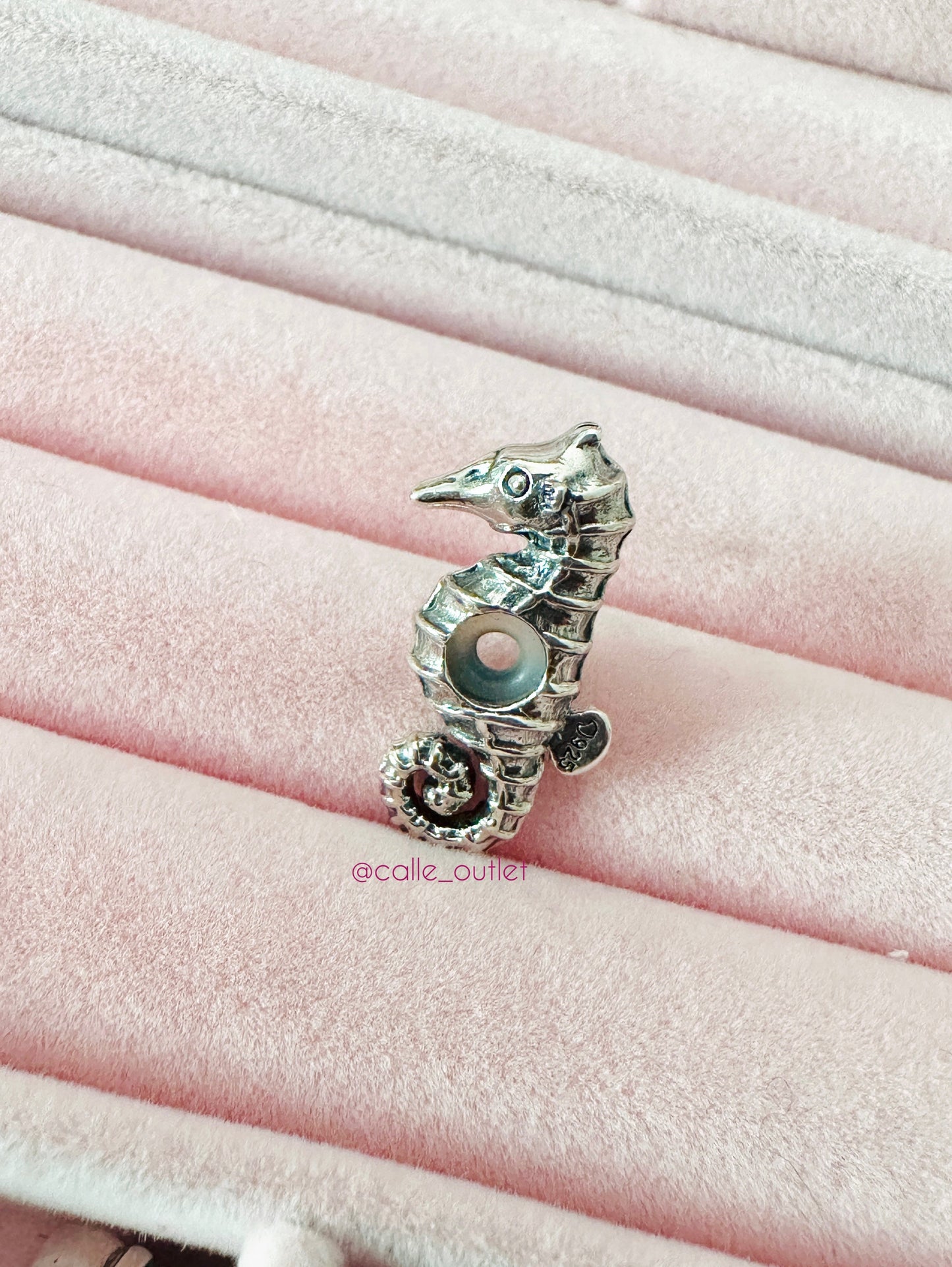 Seahorse Silver Stopper