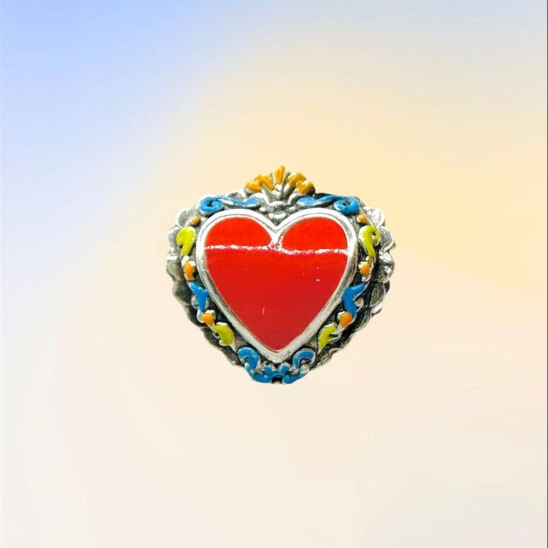 Milagrito o Corazón Sagrado Bead