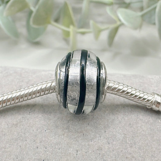 Murano espiral Negro