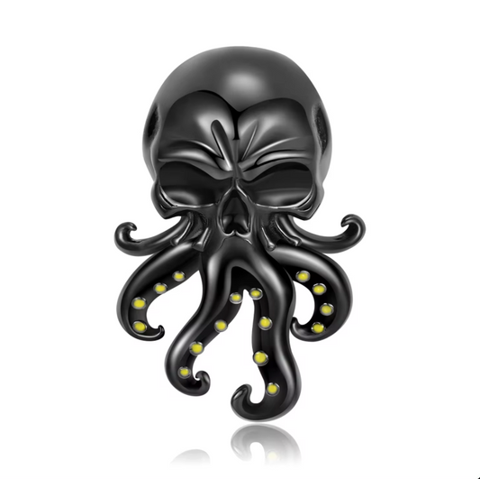 Charm Calavera Pulpo