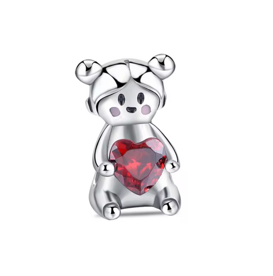 Charm Niña con Corazón