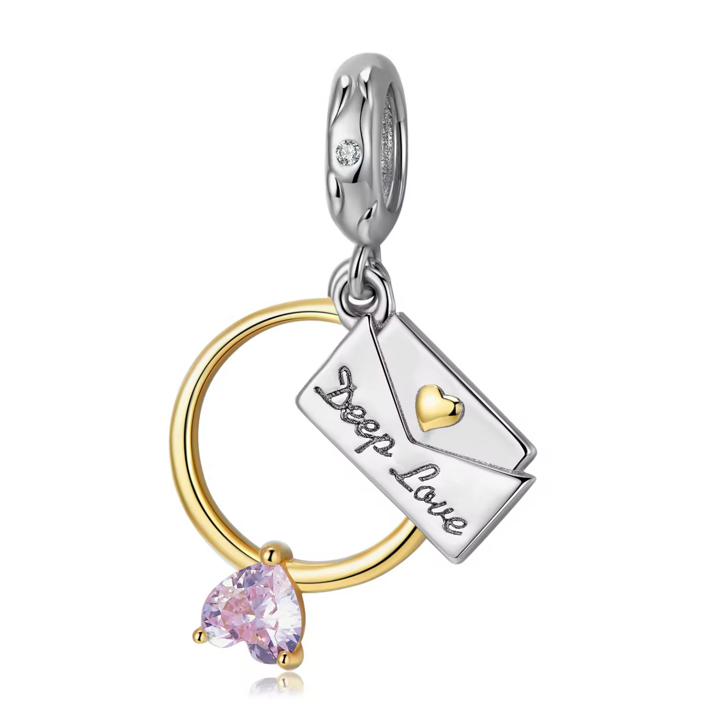 Charm Anillo y Carta