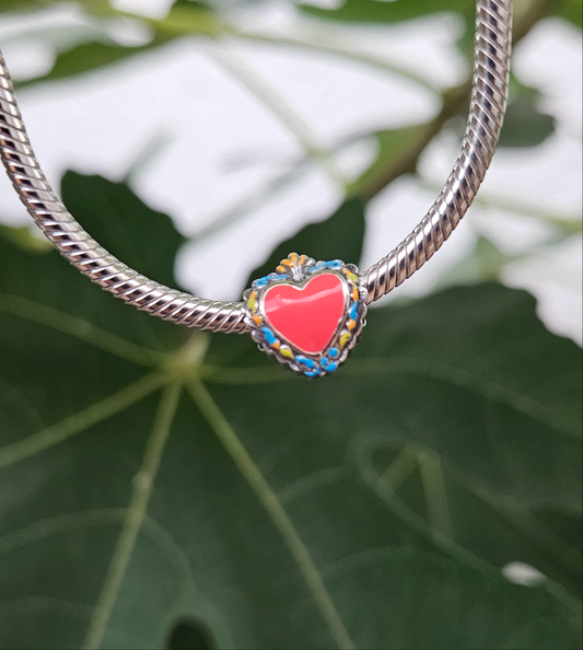 Milagrito o Corazón Sagrado Bead