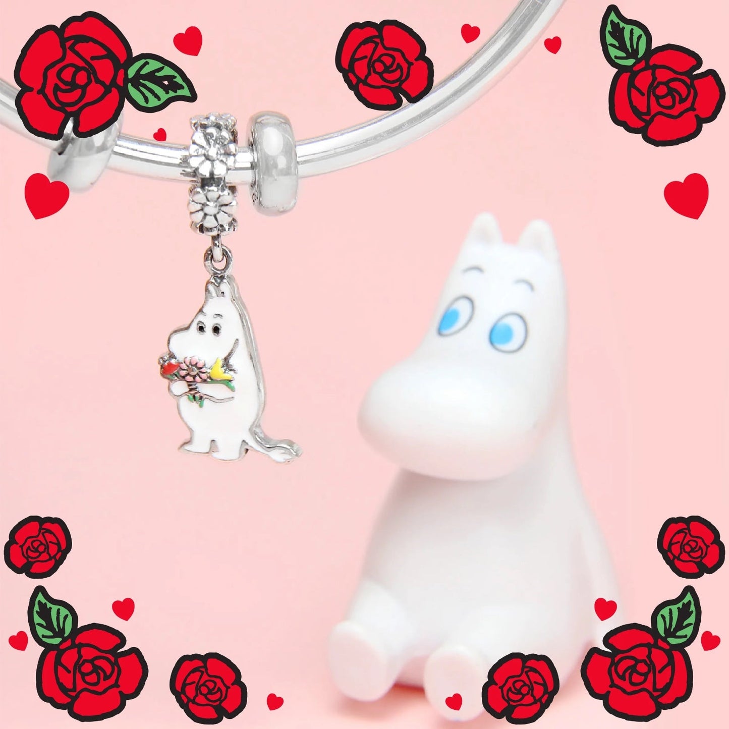Moomin Flowers Pendant