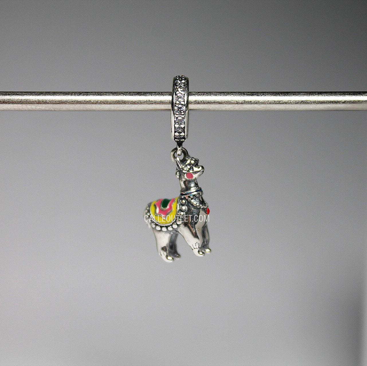 CHARM LLAMA FELIZ